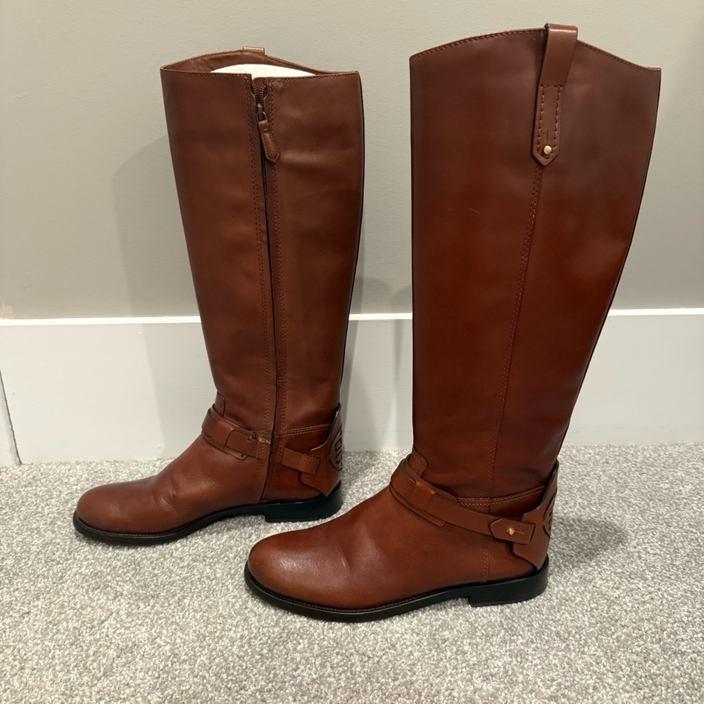 Tory Burch Derby Riding Boot - Picture 3 of 9